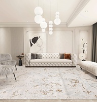 Klassischer Luxus-Teppich in Grau für Hotels, Gewerbliche Flure, Hochfrequentierte Bereiche, Traditionelles Muster, Schlafzimmer, Wohnzimmer Bodenteppich