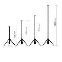 Lampe de travail multifonctionnelle rechargeable à haute luminosité pour chantier Lampe de travail rétractable pour l'extérieur