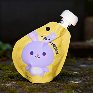 Custodia per beccuccio per imballaggio riutilizzabile personalizzata con tappo a vite in alluminio sacchetto ugello per gustosi sacchetti di purea cibo per gatti con beccuccio - Product Image 5