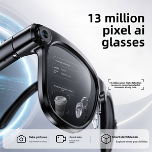 Gafas Inteligentes Negras con Audio Manos Libres, Cámara Integrada y Auriculares para Grabación y Viajes - Product Image 2