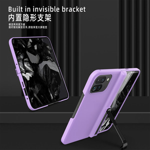 Funda para Google Pixel Fold <span class=keywords><strong>2</strong></span> con Protector de Pantalla, Soporte Invisible, Protección Completa de la Bisagra, Resistente a Impactos - Product Image 6