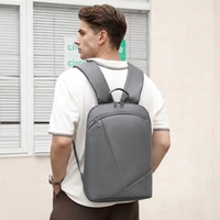 Tas Ransel Laptop Ringan Tipis untuk Wanita Pria Tahan Air Tas Ransel Bisnis Sekolah Logo Warna Kustom Tas Ransel Bisnis Perjalanan