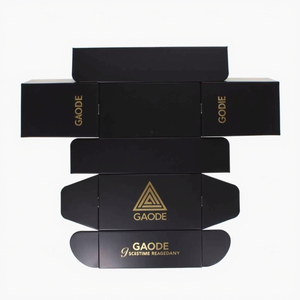 Tùy chỉnh vận chuyển Đóng gói hộp các tông Kraft bưu phẩm gấp sóng quà tặng bao bì hộp giấy gấp hộp bưu phẩm - Product Image 3