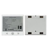 Etiquetas Electrónicas de Estante para Almacén, Pantalla de Tinta Electrónica de 5.8 Pulgadas, Material Magnético ABS, Sistema de Iluminación de 3 Niveles, PTL