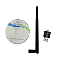 Dongle penerima sinyal MT7601/dong150 Mbps, adaptor WiFi USB nirkabel 2.4G modul konversi sinyal 150 Mbps