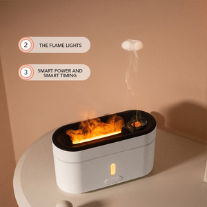 Imycoo hương thơm dầu khuếch tán ngọn lửa hiệu ứng mới mini siêu âm lửa tinh dầu khuếch tán với <span class=keywords><strong>LED</strong></span> - Product Image 5