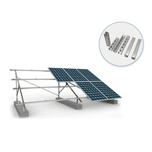 Support antisismique en acier à canal ZAM C de haute qualité Support photovoltaïque perforé à trois côtés galvanisé à chaud - Product Image 2