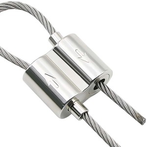 Chất lượng cao tùy chỉnh đèn lịch thi đấu có thể điều chỉnh an toàn nhôm <span class=keywords><strong>Looping</strong></span> Cáp <span class=keywords><strong>Gripper</strong></span> OEM - Product Image 1