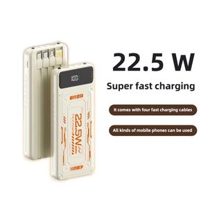 Batería Externa de 20000mAh en Oferta, Cargador Portátil de Carga Rápida de 22.5W con Cables, Fuente de Alimentación de Emergencia para Teléfono - Product Image 3