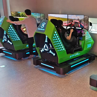 Simulador de coche real al por mayor, simulador de conducción de aprendizaje de fábrica, máquina de entrenamiento de simulador de conducción de 3 pantallas