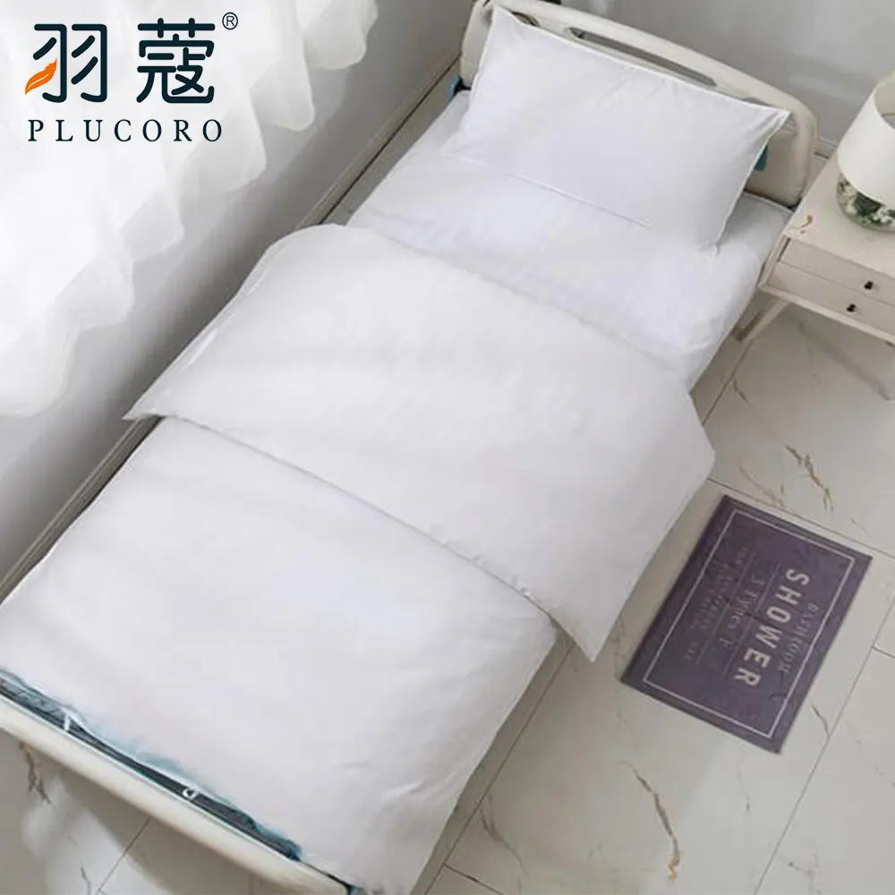 White Hospital Bedding Sets Plain Hospital Linen Bed Sheets Wholesale Hospital Bed Linen