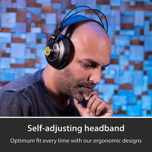 Auriculares de estudio profesionales semiabiertos <span class=keywords><strong>AKG</strong></span> K240 de gran venta 2026, auriculares de monitoreo estéreo sobre la oreja para estudio - Product Image 4