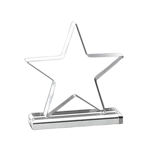 Mới đến bán buôn nóng bán tùy chỉnh mới Acrylic giải thưởng khoảng trống, cây hình pha lê giải thưởng Trophy, nhựa giải thưởng Trophy - Product Image 6