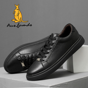 Zapatos Deportivos Casuales de Moda para Hombre con Logotipo de Canguro, Forro de Piel de Cerdo, Suela de Goma Elegante para Caminar - Product Image 4