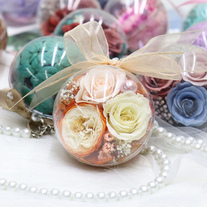 Fiore <span class=keywords><strong>di</strong></span> Rosa Conservato in Cupola Trasparente, Decorazione per Interni Auto, Regalo per Festività, San Valentino, <span class=keywords><strong>Festa</strong></span> della Mamma, Natale, dalla Fabbrica dello Yunnan - Product Image 6