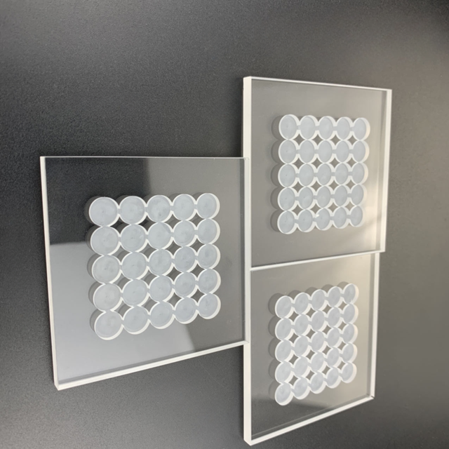 High Quality Customized Laser Drilled Quartz Glass Panel High Temperature Resistant-Unique Shaped Quartz Products