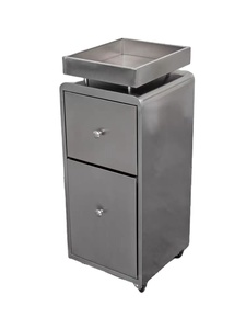 Hair Salon <b>Trolley</b> <b>Tool</b> Cart Hair Salon Special <b>Tool</b> Cabinet Hair Salon Shelf Drawer Style Mirror Cabinet - Product Image 4