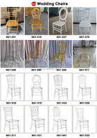 Chaise Chiavari de banquet empilable en acrylique transparent, chaise fantôme en lucite cristalline pour mariage, vente en gros