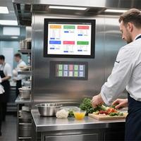 Nuevo Sistema POS de 10 Teclas con Interfaz USB Mini RF, Membrana de Molde Privado, Barra Táctil, para Restaurantes, Industria de Catering, Totalmente Programable