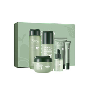 Avocat <span class=keywords><strong>beauté</strong></span> produits pour le visage et soins <span class=keywords><strong>de</strong></span> la peau personnels ensemble rajeunissant pour les femmes hydratant blanchissant la peau ensemble <span class=keywords><strong>de</strong></span> six pièces - Product Image 6
