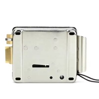 Système de contrôle d'accès par interphone de sécurité, serrure de porte magnétique électrique à double cylindre 12V