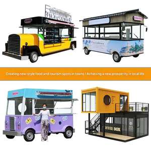 Camion <span class=keywords><strong>de</strong></span> nourriture miniature compact, économique, avec des caractéristiques <span class=keywords><strong>de</strong></span> cuisine essentielles pour démarrer une petite entreprise - Product Image 2