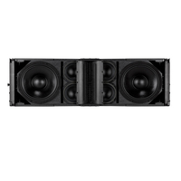 Système de sonorisation RXX HDL50-A 4K, double enceinte active 3 voies de 12 pouces, pour théâtres, salles de concert et festivals de musique