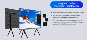 จอแสดงผล LED แบบ All-in-One รุ่น P1.25 พร้อมขาตั้งเคลื่อนที่สำหรับการสอนและการนำเสนอภายในอาคาร - Product Image 2