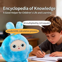 Nouvelle poupée en peluche douce multilingue contrôlée par application, avec yeux dynamiques, certifiée EN71, hauteur 11-30 cm, modèle 2026