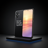 Teléfono Móvil 4G OEM 2026 con Android 17 y Certificación GMS, 6+128GB, Procesador MTK G81 de 8 Núcleos, Personalizable