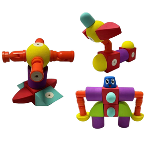 Fun Soft EVA Foam Kits de construcción magnética Edad <span class=keywords><strong>3</strong></span> + Juegos de juego seguro para niños - Product Image 4
