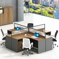 Meubles de bureau modulaires et évolutifs, cloisons, postes de travail de direction, bureaux d'ordinateur avec chaise et tiroir