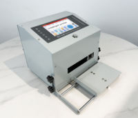 Printer Label Kartu Inkjet Otomatis Desktop 600dpi Berkualitas Tinggi Baru Multiwarna Garansi 1 Tahun Kode QR Barcode Kemasan Makanan