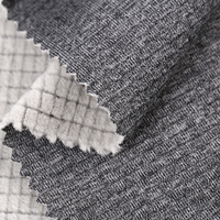 Hersteller liefern Winter Hot Sale Hoodies Modedesign Polyester Grid Polar Fleece Stoff