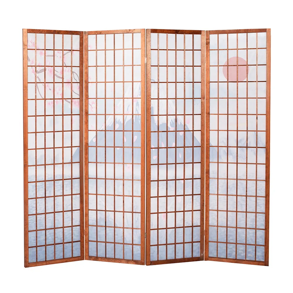 SPYRO hot selling new products high quality low price room divider panel screen and Japanese 4-Panel Screen Room Divider