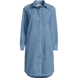 Robe chemise en lin pour femme FOXA, manches longues, boutonnée sur le devant, taille naturelle, tenue décontractée pour tous les jours, tissu respirant tissé - Product Image 3