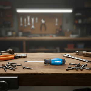 Destornillador de cruz Fervi Ph con mango colgable de 100 mm - Product Image 3