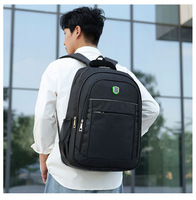 Vente en gros Sac à dos scolaire antivol personnalisé pour ordinateur portable Sac pour ordinateur de voyage Bureau USB étanche pour hommes avec logo personnalisé
