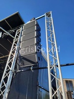 Système audio professionnel Vera10 Single 10 pouces 2 voies, enceinte passive Line Array, étanche, 400W, pour intérieur et extérieur
