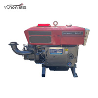 VISION 20hp lent petit diesel monocylindre pour mini tracteur/cultivateur de riz