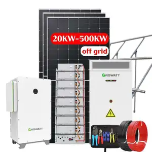 Qingyao 60000 W Solarpanelsystem Off-Grid 60000 W Solarstromgenerator für Landwirtschaft