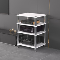 DK-02 HIFI güç amplifikatörü kabine ses kabine AV ekipmanları raf TV kabine sütunlar mevcut siyah ve beyaz ve gümüş