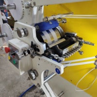 Imprimante flexographique CE approuvée JR-1231, 3 couleurs avant, 1 couleur arrière, pour vêtements, rubans en satin, étiquettes – Équipement d'impression flexo