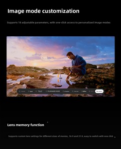 Proyector Láser Triple 3D 4K Nativo XGIMI X50 Ultra Max, 7000 CVIA, Desplazamiento de Lente Totalmente Automático, Android 14, Proyector de Cine en Casa - Product Image 4
