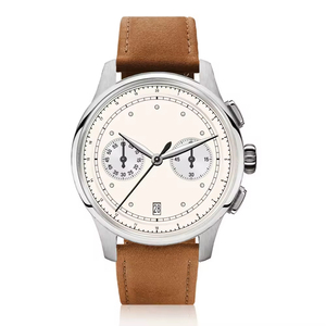 핫세일 다기능 316L 스테인리스 스틸 시계 맞춤 로고 레트로 클래식 크로노그래프 쿼츠 남성용 시계 고품질 - Product Image 3