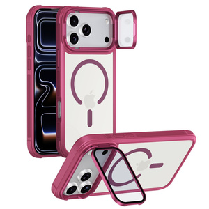 Funda Protectora Transparente con Soporte Plegable para Teléfono Lichicase para <span class=keywords><strong>Samsung</strong></span> S26 S26 Plus S26 Ultra S26 Edge - Product Image 4
