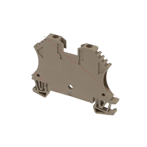 Bloc de jonction traversant sur rail DIN Weidmüller WDU 2.5, connecteur de câblage électrique industriel Modbus DE - Product Image 1