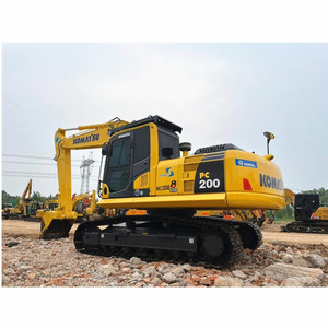 รถขุดโคมัตสุ PC200 มือสองคุณภาพสูงจากโรงงาน สภาพดี รถขุดตีนตะขาบโคมัตสุมือสอง - Product Image 4