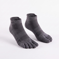 Chaussettes à cinq doigts en laine mérinos pour la randonnée, pour hommes et femmes