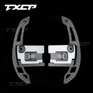 Paletas de Cambio Magnéticas para Volante de Coche <span class=keywords><strong>Ford</strong></span> Bronco Raptor Wildtrak Big Bend 2022-2024, Paletas de Cambio de Fibra de Carbono - Product Image 2